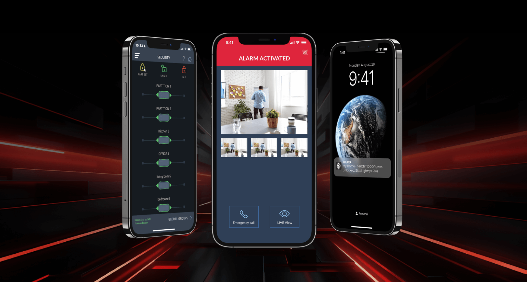 Interface d'alarme intelligente